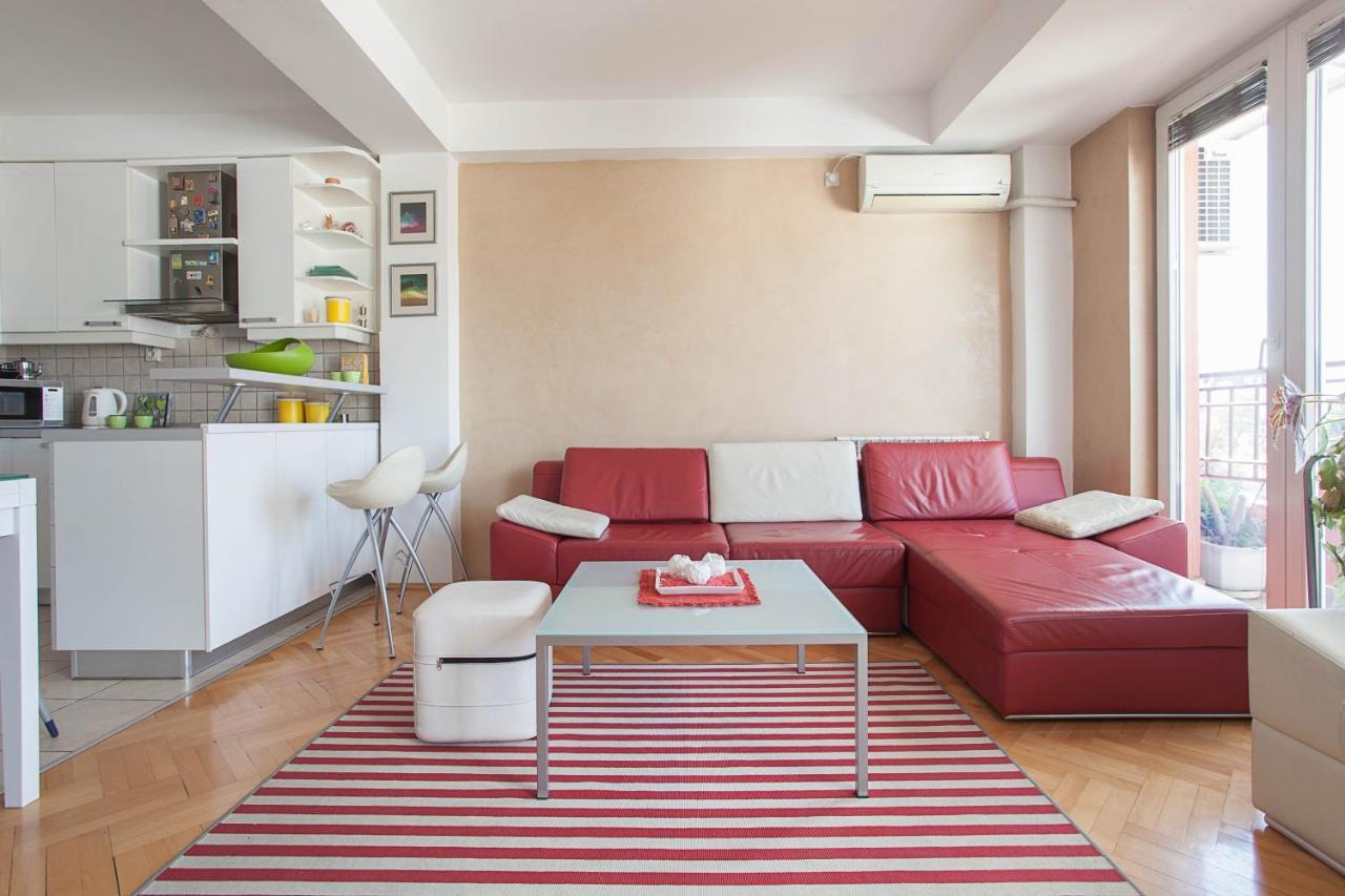 Red Apartment Skopje Exterior foto